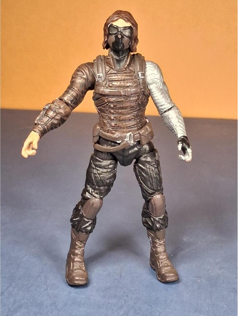 Marvel Legends Winter Soldier Bucky Barnes 4" Action Figure Mandroid Wave 2013